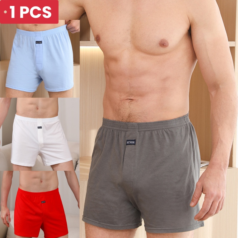 Boxer Brief Pack Cotton - 1PCS Men's Underwear Aro Pants Pure