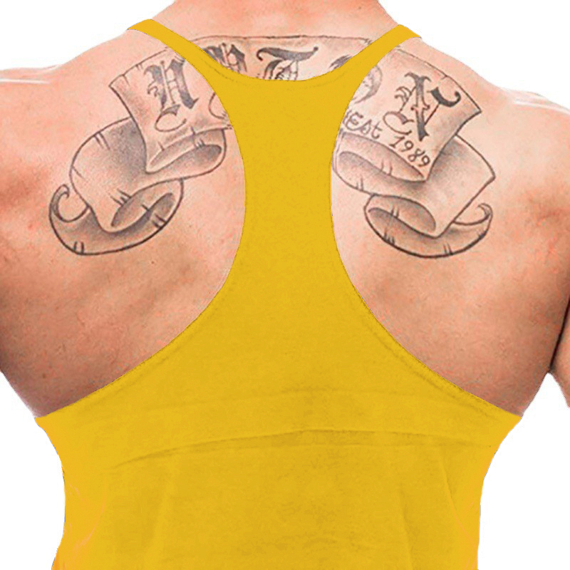 Gym Fitness Bodybuilding Suspe - Suspender Tank Top recension och pris