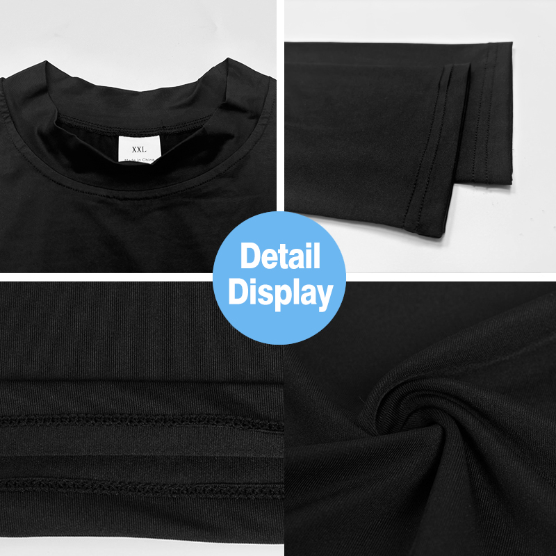Men's Running Turtleneck Quick - T Shirt Tight Fit recension och pris