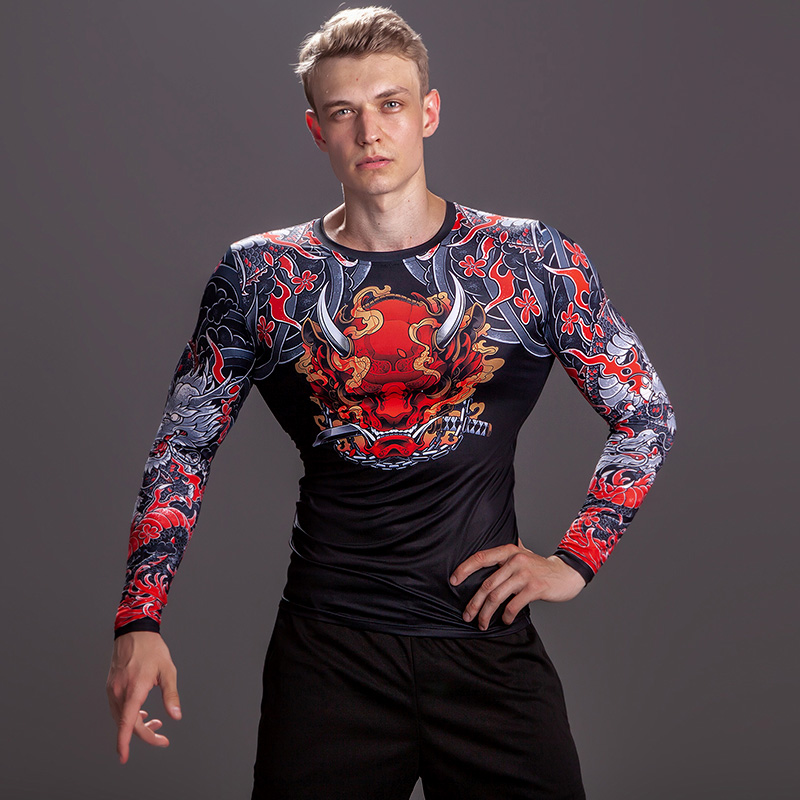 2/3PCS Men Jiu jitsu Tracksuit - Compression Long Pant recension och pris