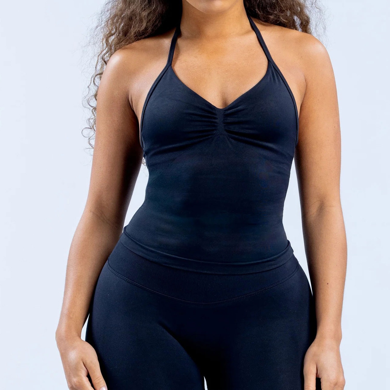 Women's Halter Neck Yoga Tank  - Suspender Tank Top recension och pris