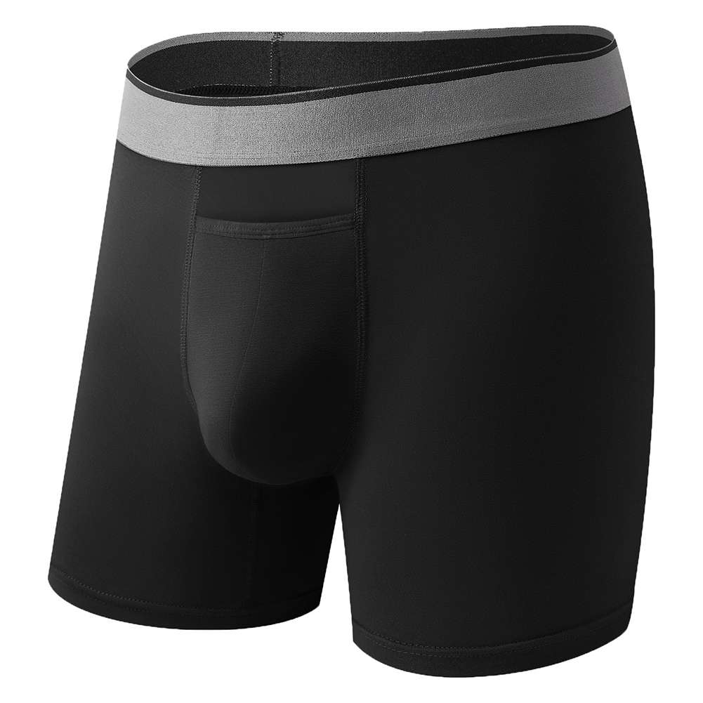 1pc Men Long Leg Shorts Soft U - Long Leg Trunk Men recension och pris