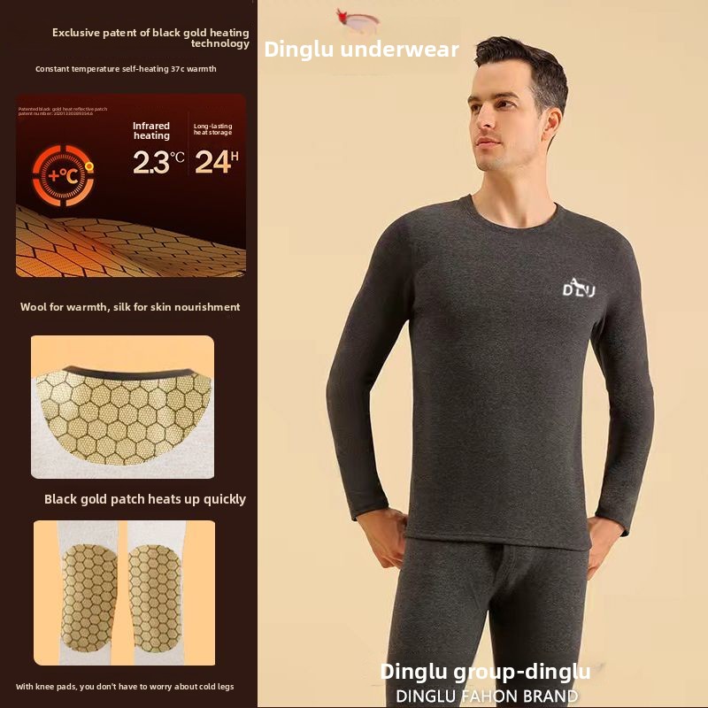 Deer Black Gold Graphene Self- - Thermal Long John recension och pris