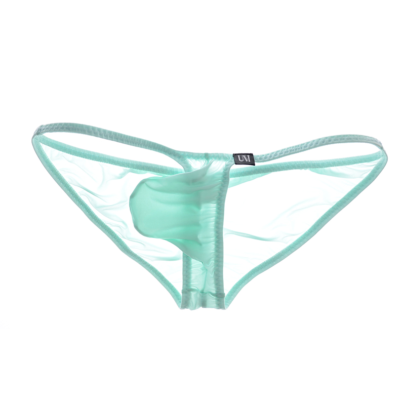 Men's Sexy Silk Button Briefs  - Pouch Boxer Pouch recension och pris