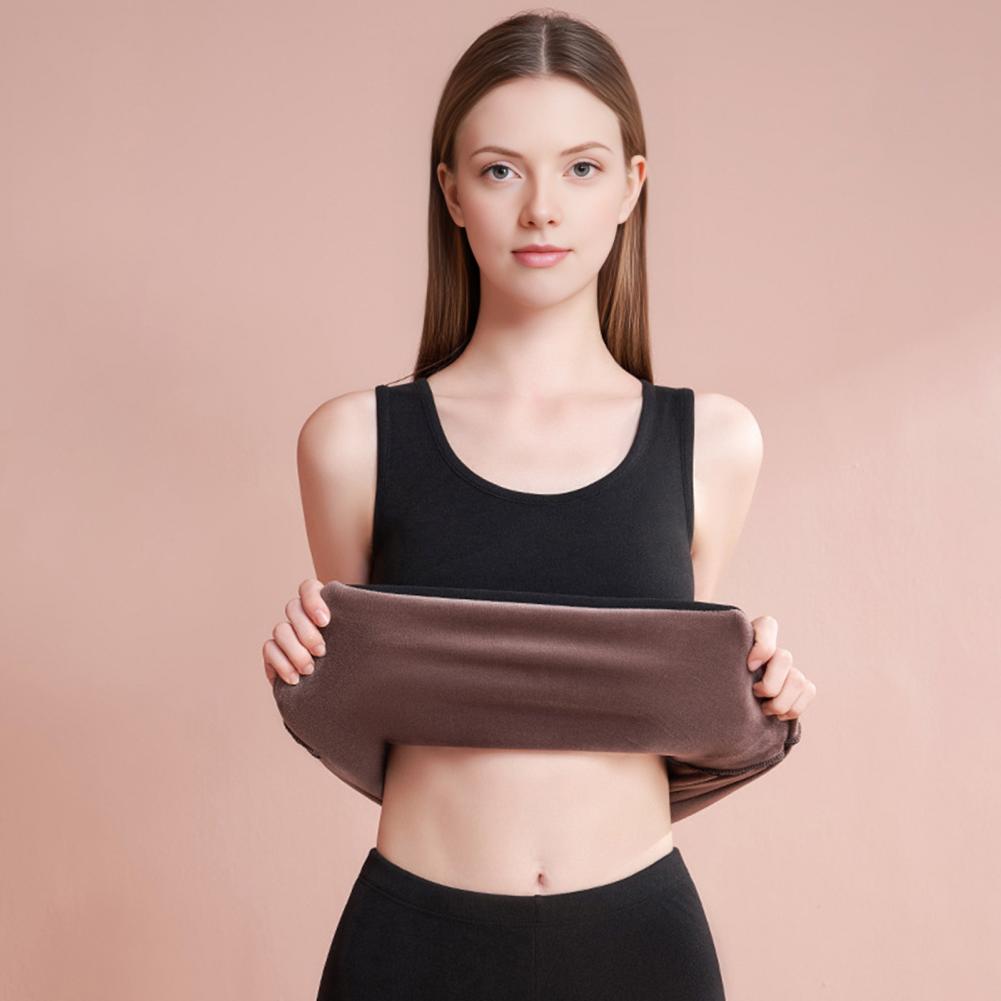 Fleece Lined Women Thermal Tan - Undershirt Crew Neck recension och pris