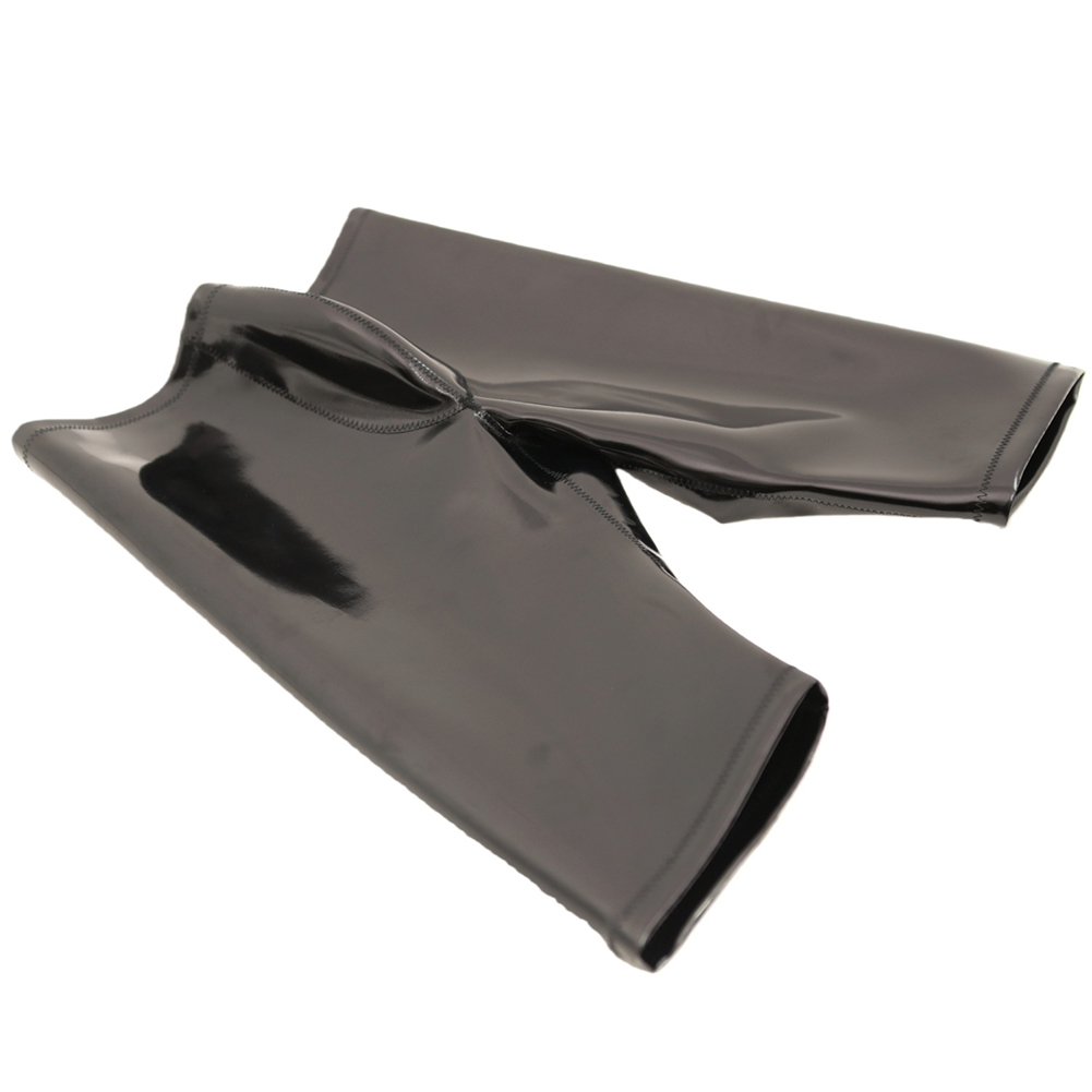 Men Cloth Latex Smooth Panties - Long Leg Trunk Men recension och pris