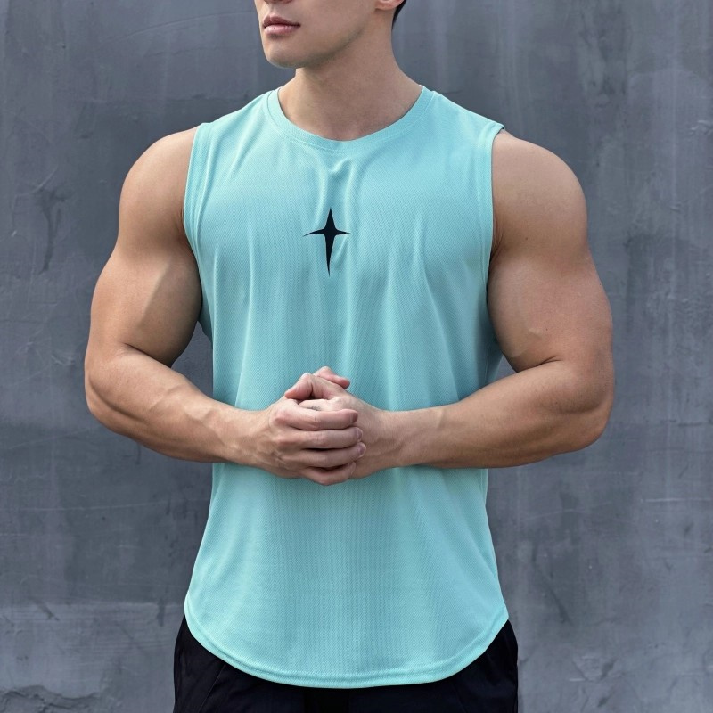 summer Sleeveless vest outdoor - Undershirt Crew Neck recension och pris