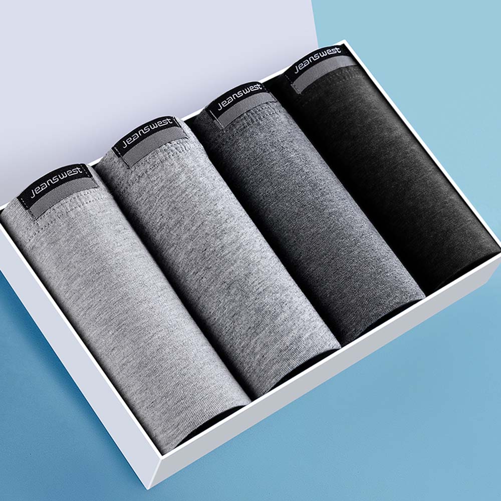 2/3/4Pcs Boxers Man Cotton Bre - Boxer Brief Pack Cotton recension och pris