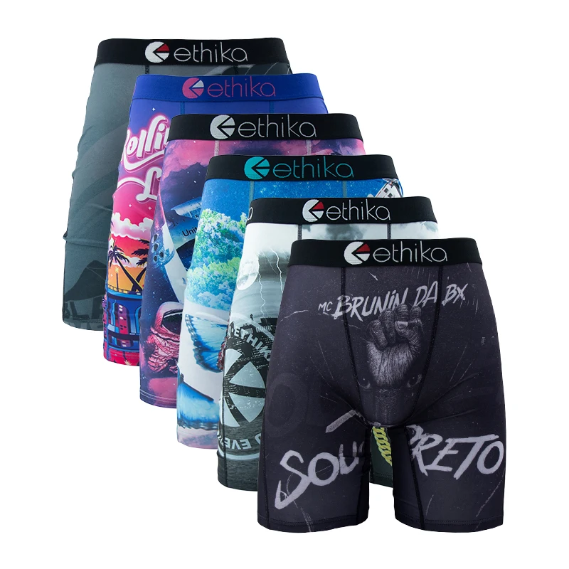 ETHIKA 6Pcs Men Underwear Boxe - Boxer Shorts Modal recension och pris