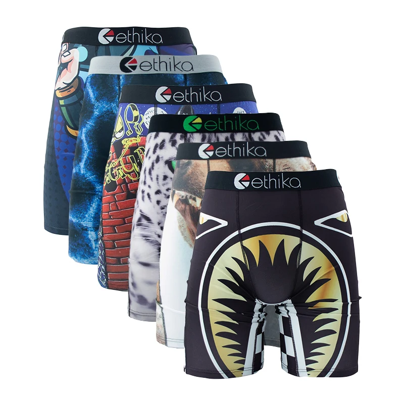 ETHIKA 6Pcs Men Underwear Boxe - Boxer Shorts Modal recension och pris