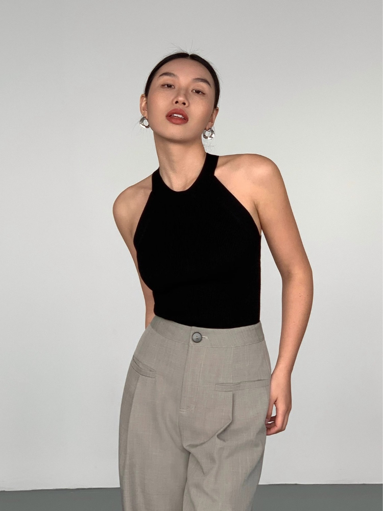 AOSSVIAO 2026 Summer Slim Rend - Suspender Tank Top recension och pris