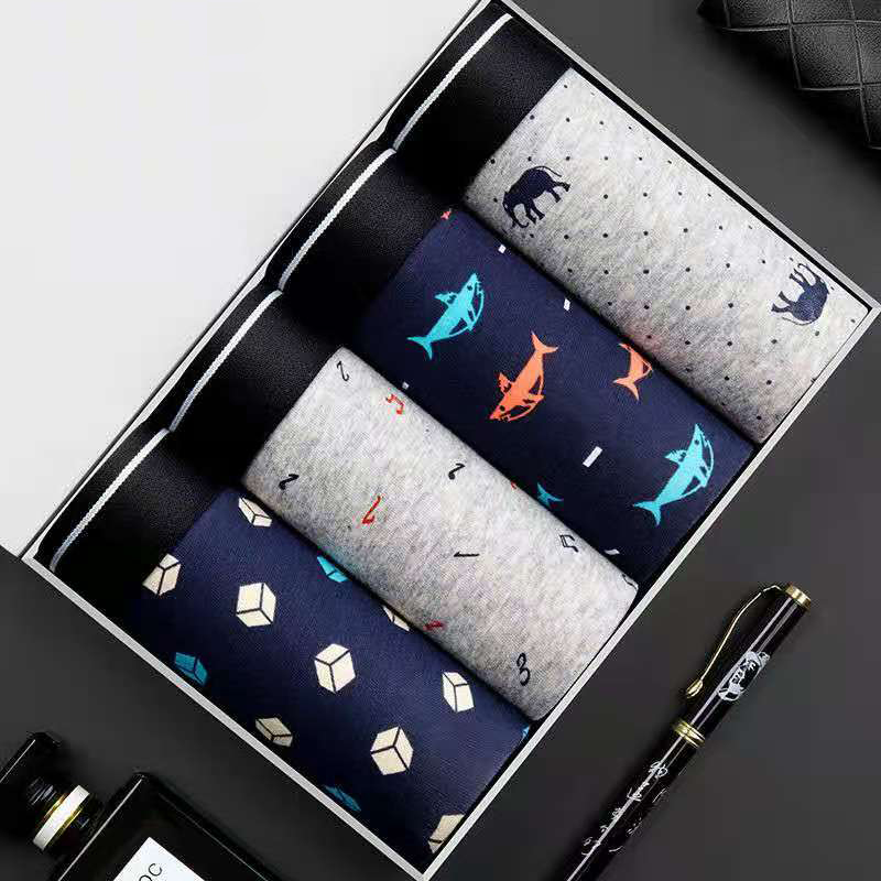 4Pcs/Lot Boxer Shorts Men Unde - Multi Pack Underwear recension och pris