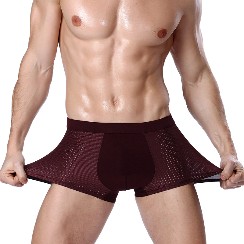 L-8XL Plus Banboo Fiber Men Un - Boxer Shorts Modal recension och pris
