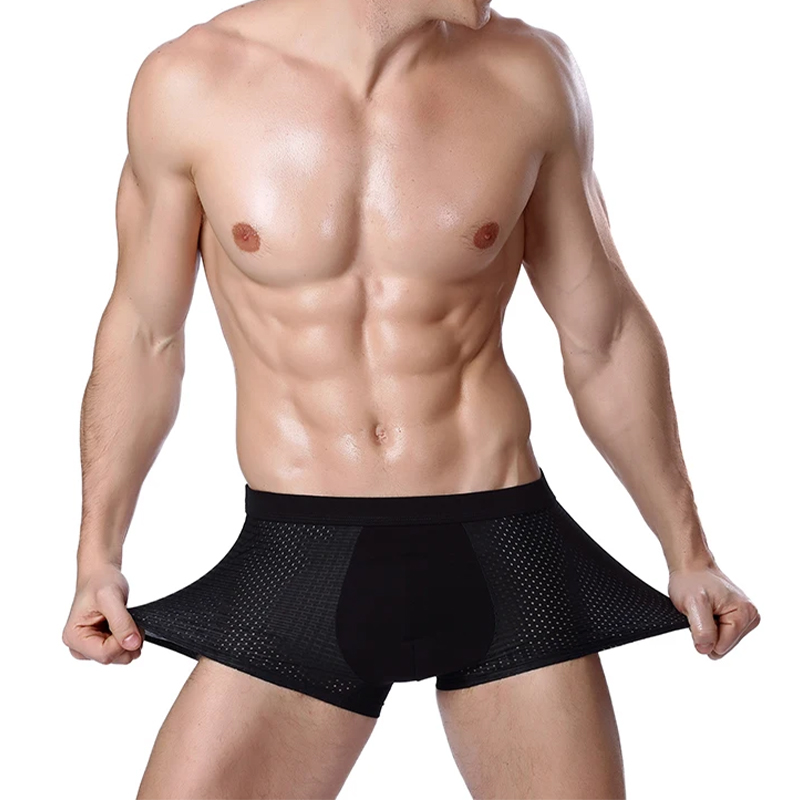 L-8XL Plus Banboo Fiber Men Un - Boxer Shorts Modal recension och pris
