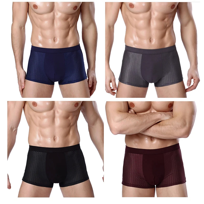 L-8XL Plus Banboo Fiber Men Un - Boxer Shorts Modal recension och pris