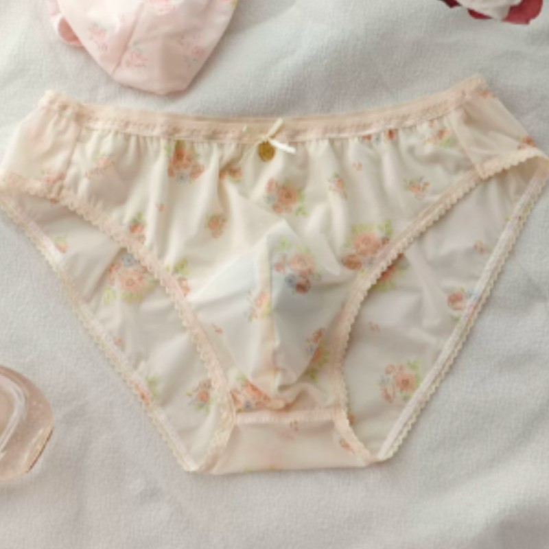 Japanese New Sweet Floral Bow  - Pouch Boxer Pouch recension och pris