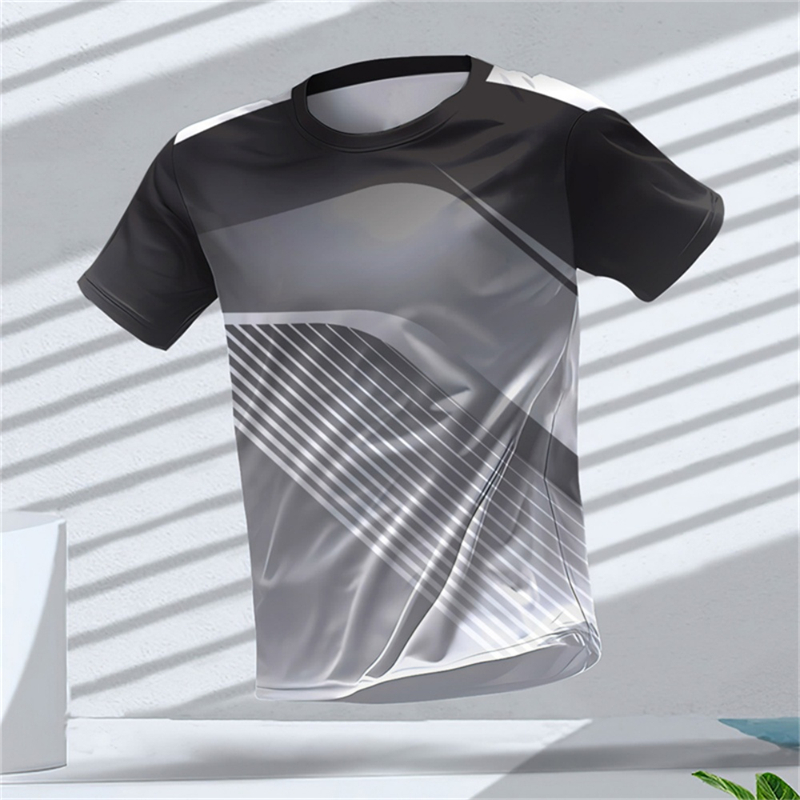 Men Sports Short Sleeve T-Shir - T Shirt Tight Fit recension och pris