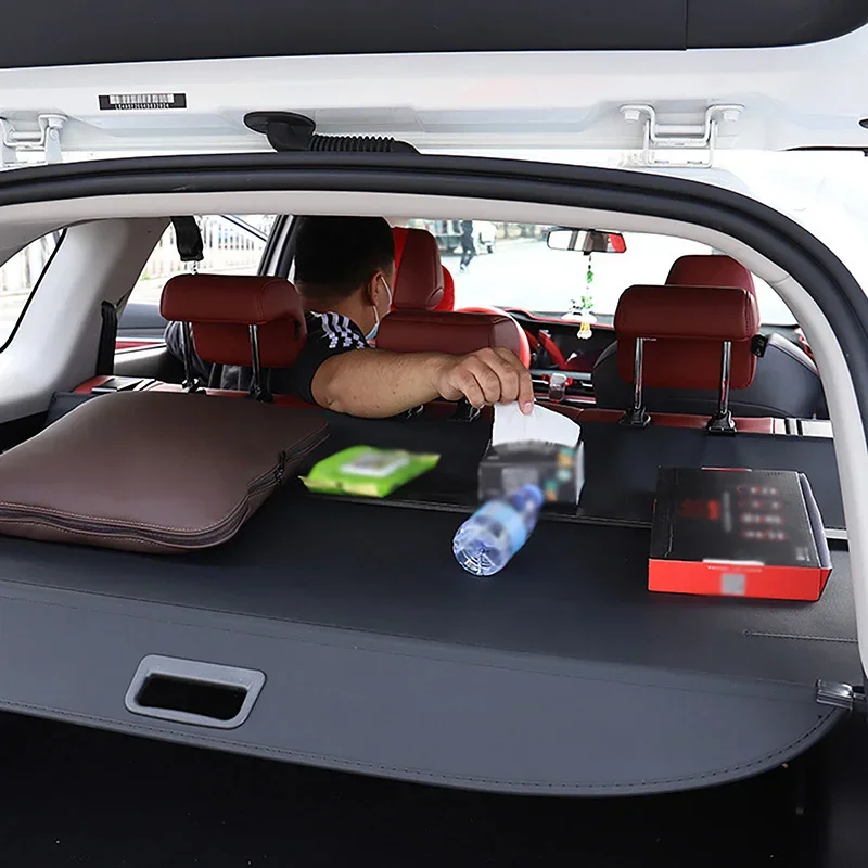 Rear Trunk Cargo Cover Carbon  - Bamboo Fiber Trunk recension och pris