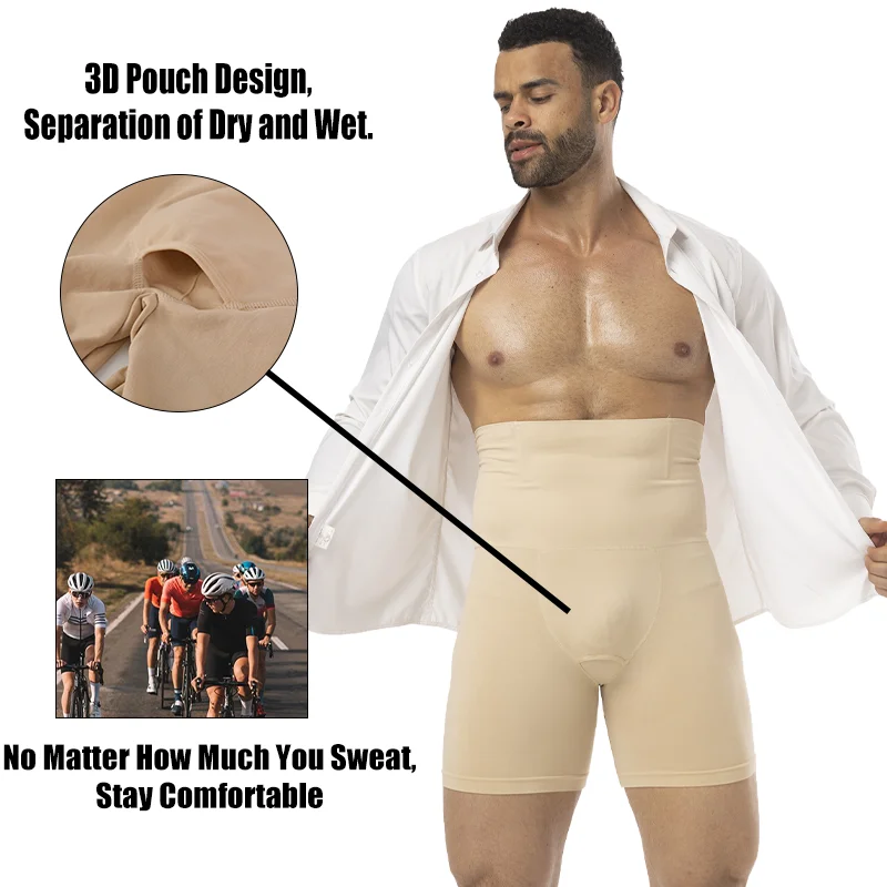 Men Slimming Brief High Waist  - Pouch Boxer Pouch recension och pris