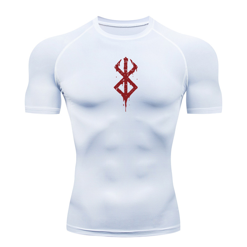 Men's Print Compression Shirts - Base Layer Top recension och pris