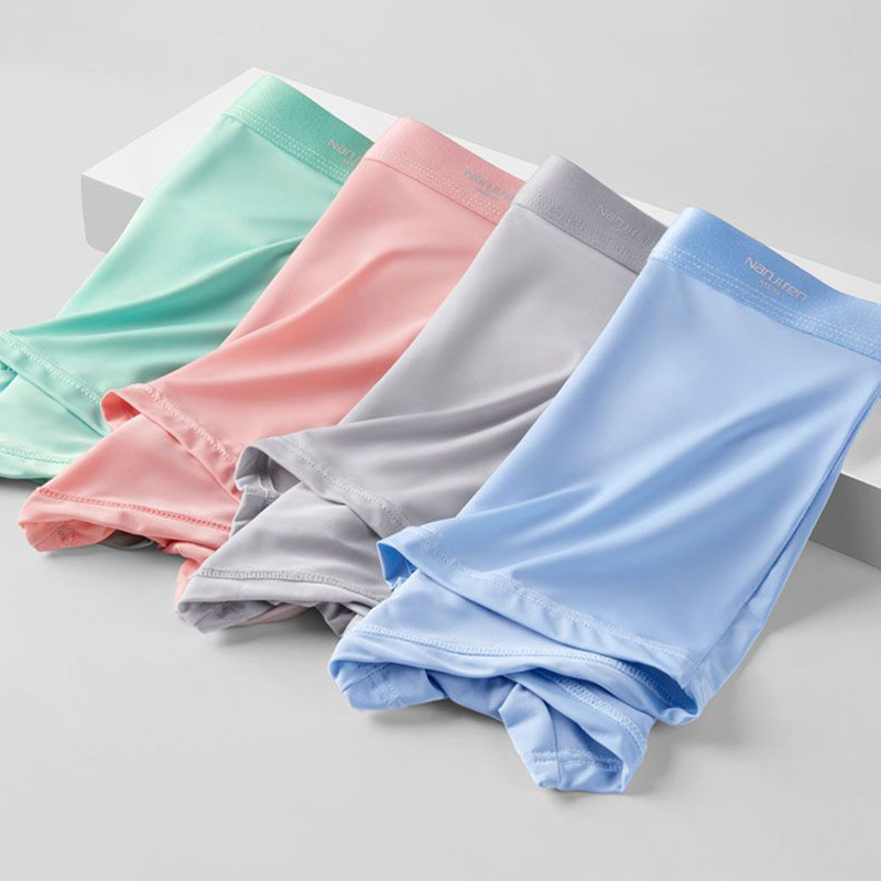 4Pcs Men's Underwear Ice Silk  - Multi Pack Underwear recension och pris