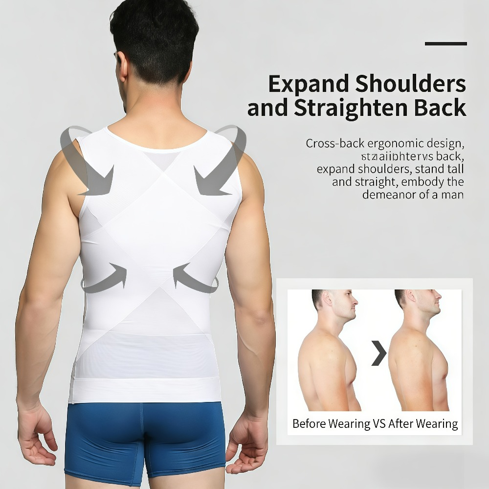 Sleeveless Body Shaper Vest fo - Sleeveless Undershirt recension och pris