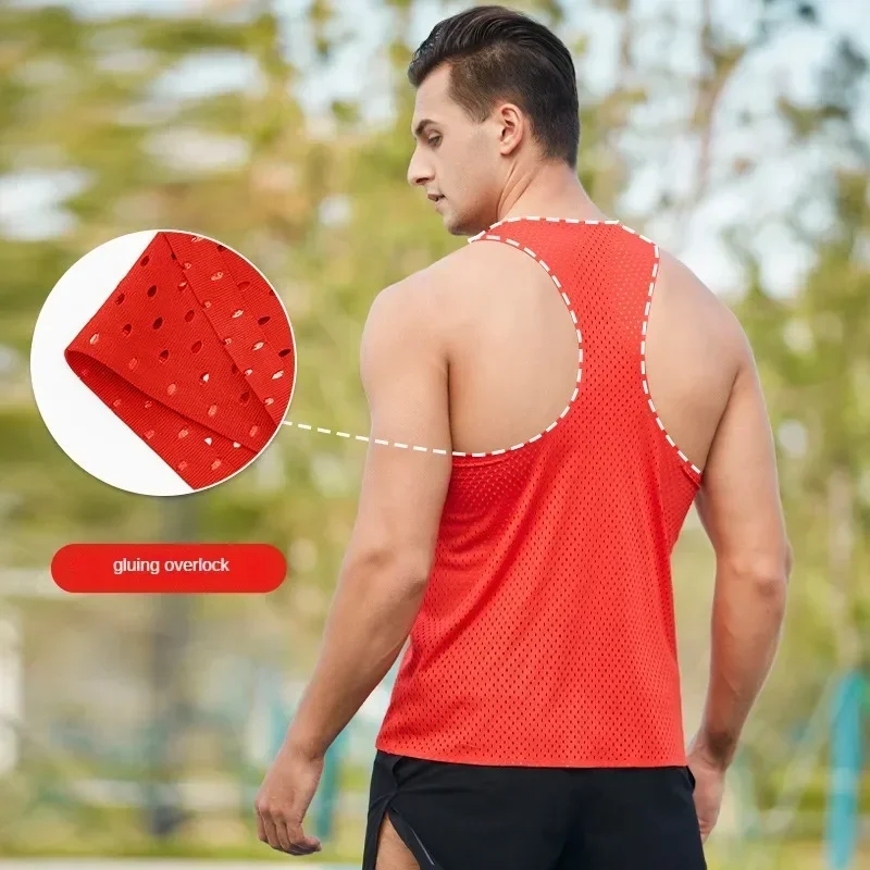 Men Running Tank Top Sleeveles - Sleeveless Undershirt recension och pris