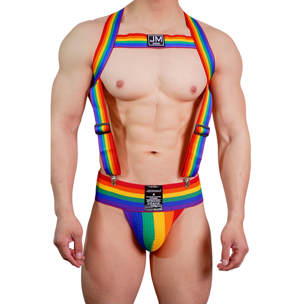 JOCKMAIL Rainbow Body Harness  - Jockstrap Athletic recension och pris