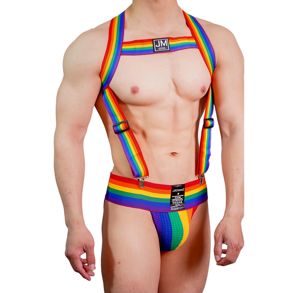 JOCKMAIL Rainbow Body Harness  - Jockstrap Athletic recension och pris