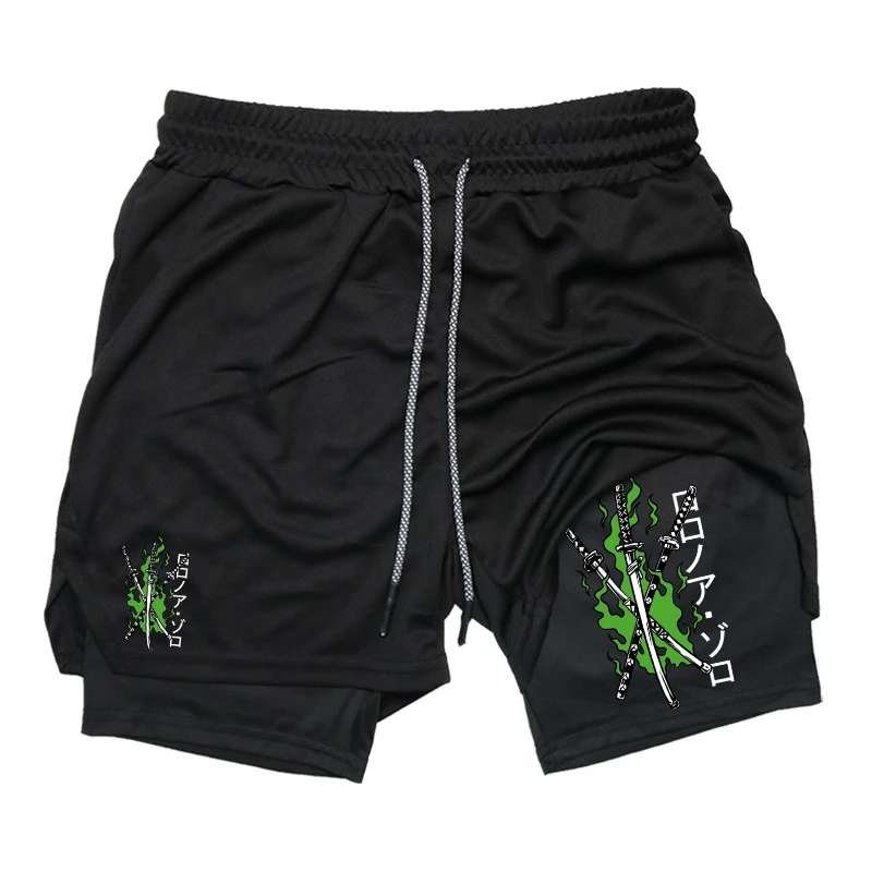 Print 2 in 1 Running Shorts fo - Compression Shorts Athletes recension och pris