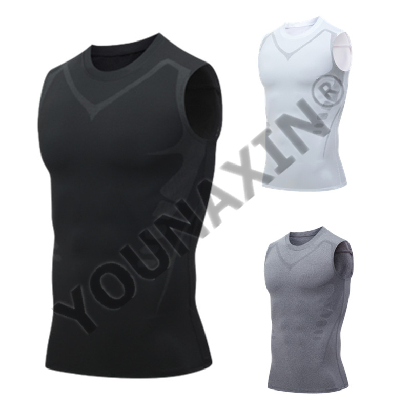 3 Pieces Men's Sleeveless T-Sh - Base Layer Top recension och pris