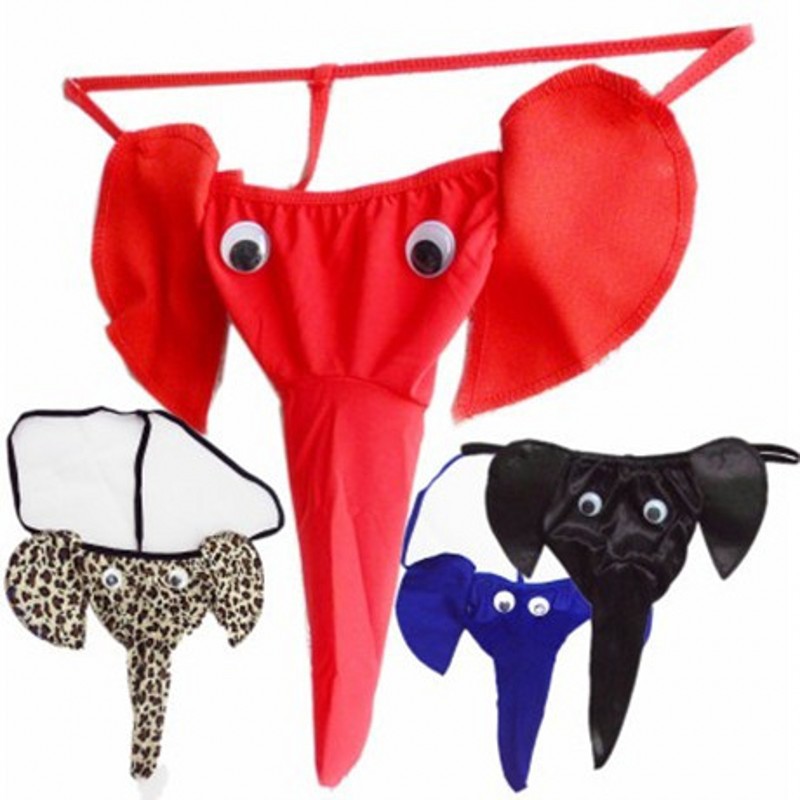 Men's Sexy Elephant Thong Unde - Trunk Breathable Men recension och pris