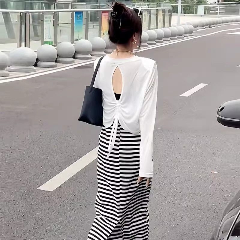 Spring Autumn Long Sleeve T-Sh - Base Layer Top recension och pris