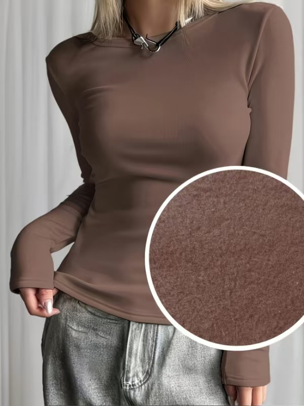 Women's Fleece Lined Base Laye - Base Layer Top recension och pris