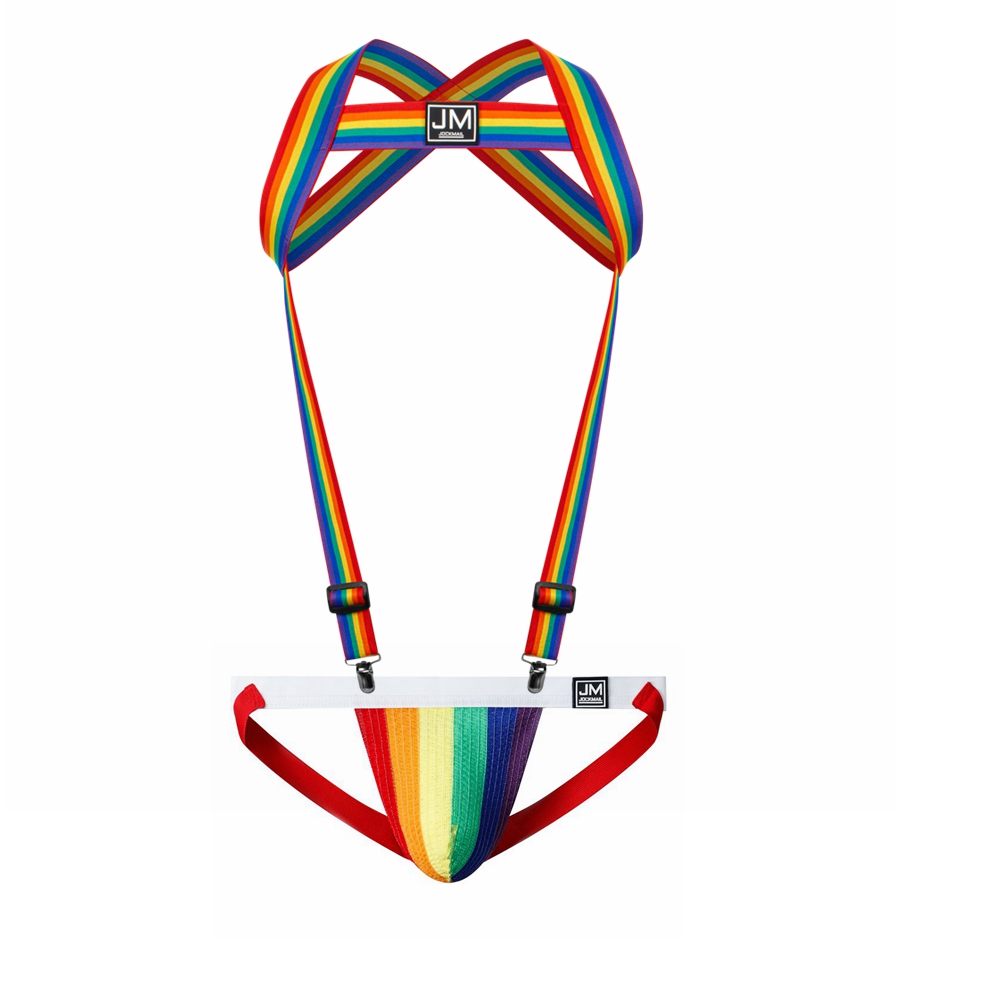 Rainbow Body Harness Adjustabl - Jockstrap Athletic recension och pris